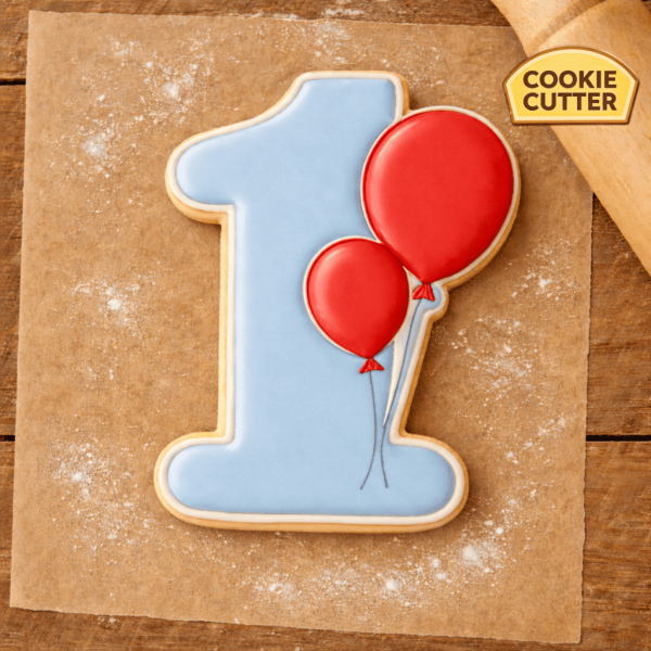 Number 1 Cookie Cutter