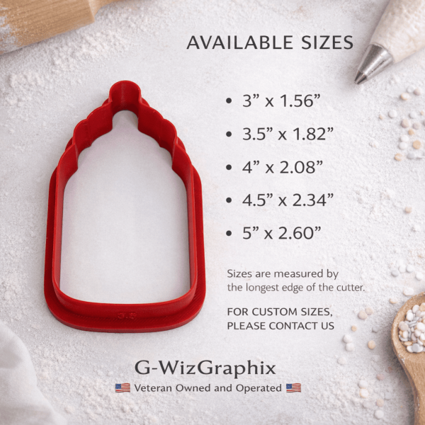 Alternative view of Baby Bottle Cookie Cutter