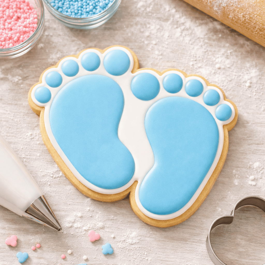 Baby Footprints Cookie Cutter - Image 3