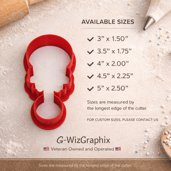 Alternative view of Baby Rattle Cookie Cutter