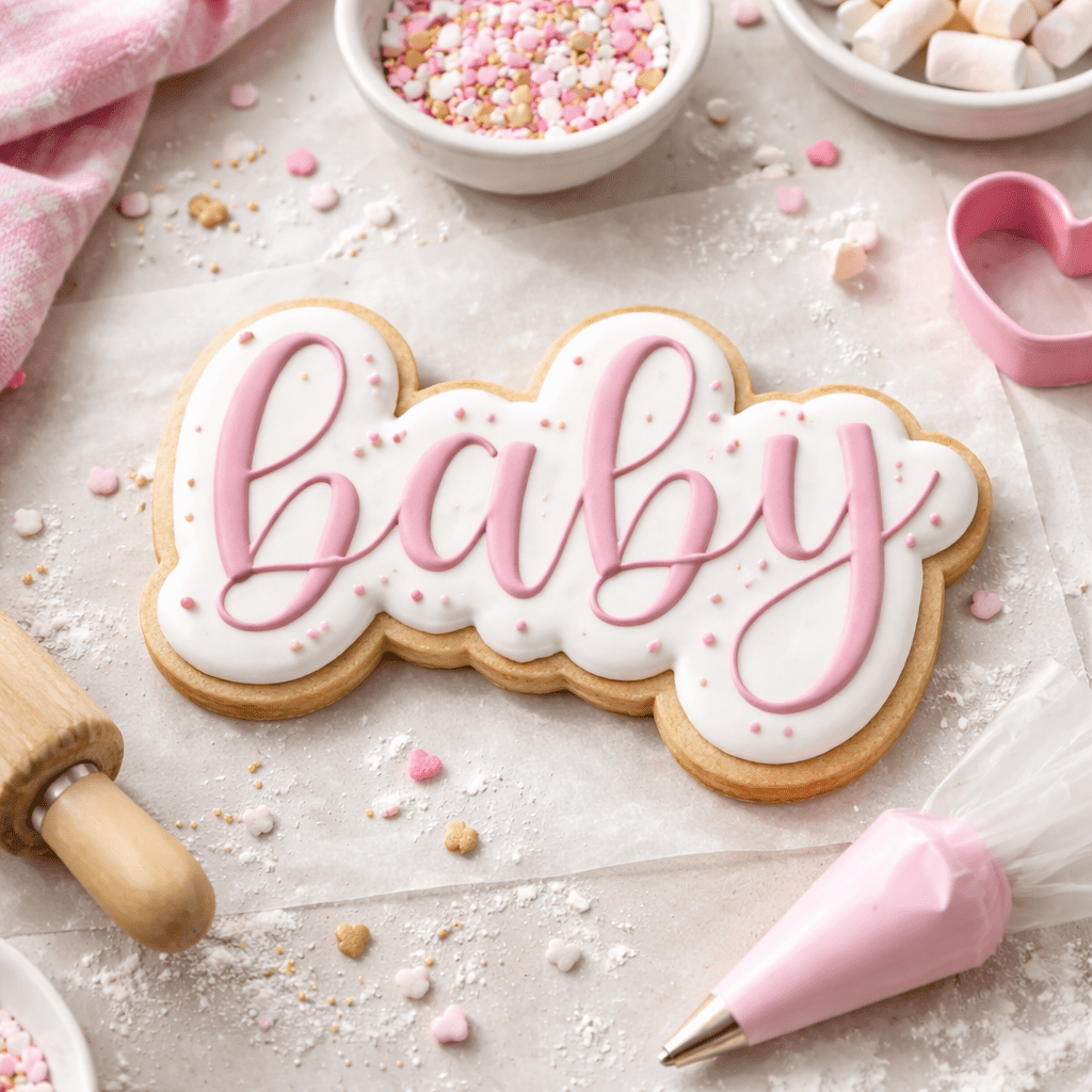 Baby Script Cookie Cutter - Image 3