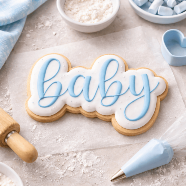 Baby Script Cookie Cutter