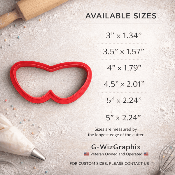 Alternative view of Cat Eye Sunglasses Cookie Cutter