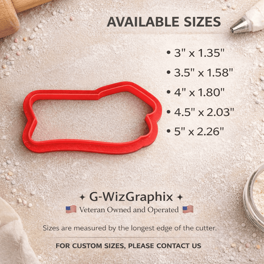 Graduation Cap and Banner Cookie Cutter - Image 2