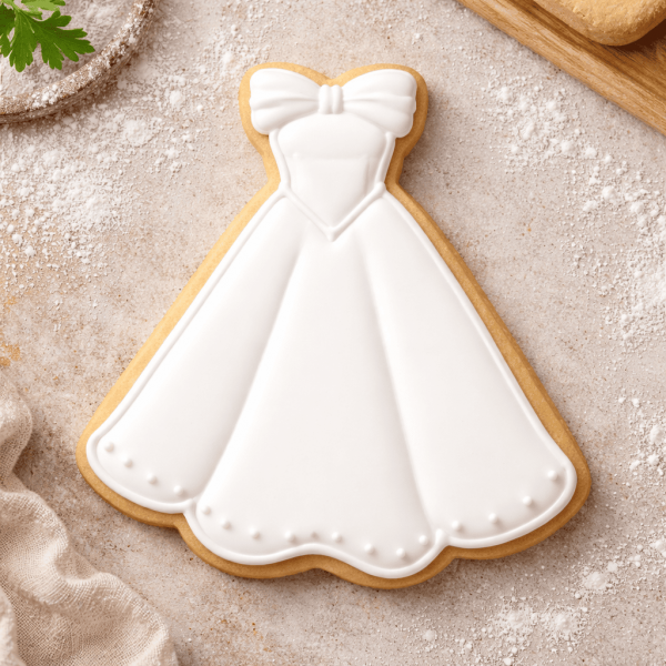 Wedding Dress Cookie Cutter