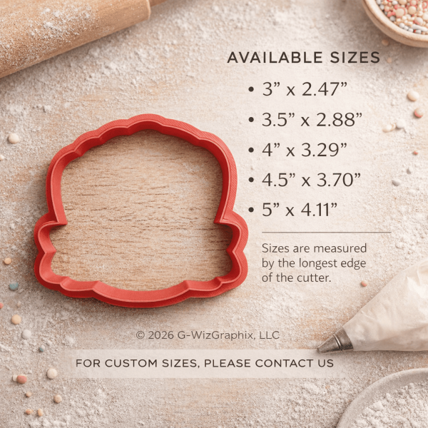 Alternative view of Baseball Glove with Name Banner Cookie Cutter