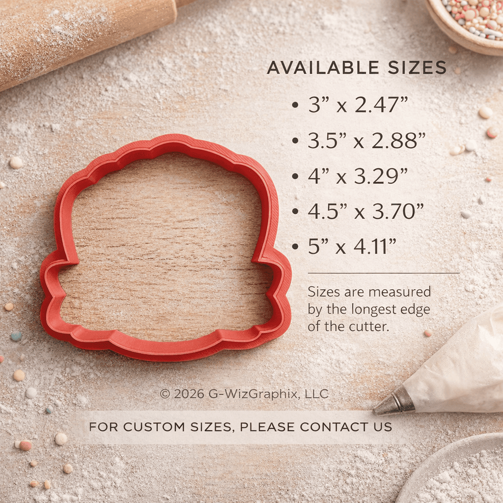 Baseball Glove with Name Banner Cookie Cutter - Image 2