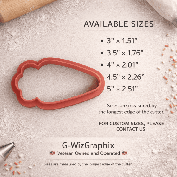 Alternative view of Carrot Cookie Cutter for Easter