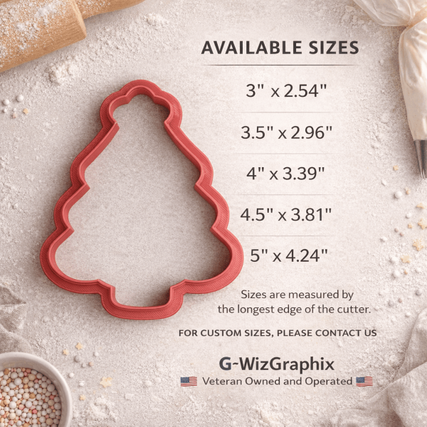 Alternative view of Christmas Tree Cookie Cutter for the Holiday