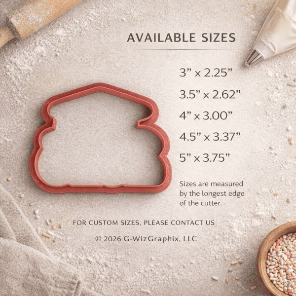 Alternative view of Graduation Cap with 2026 Cookie Cutter