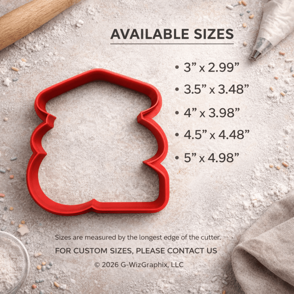 Alternative view of Graduation Cap with '26 Cookie Cutter