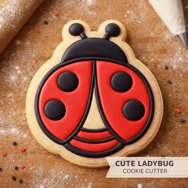Cute Ladybug Cookie Cutter
