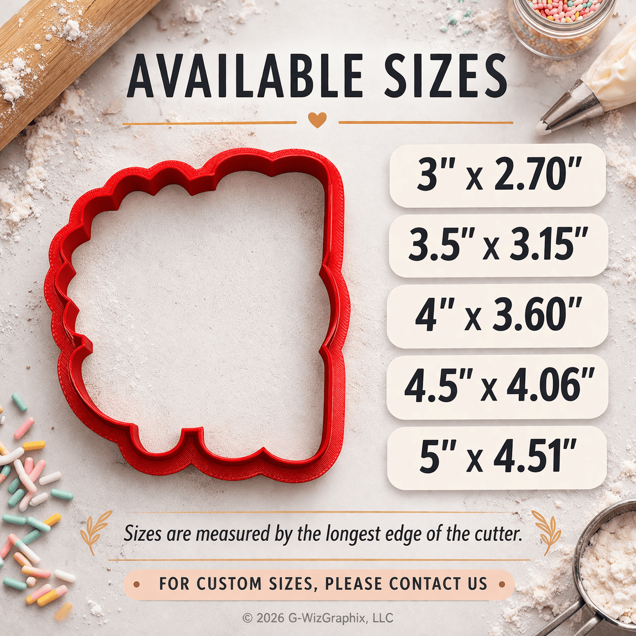 Mom with Sunflower Cookie Cutter - Image 2