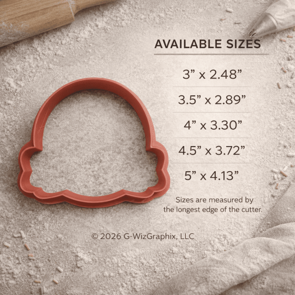 Alternative view of Soccerball with Name Banner Cookie Cutter