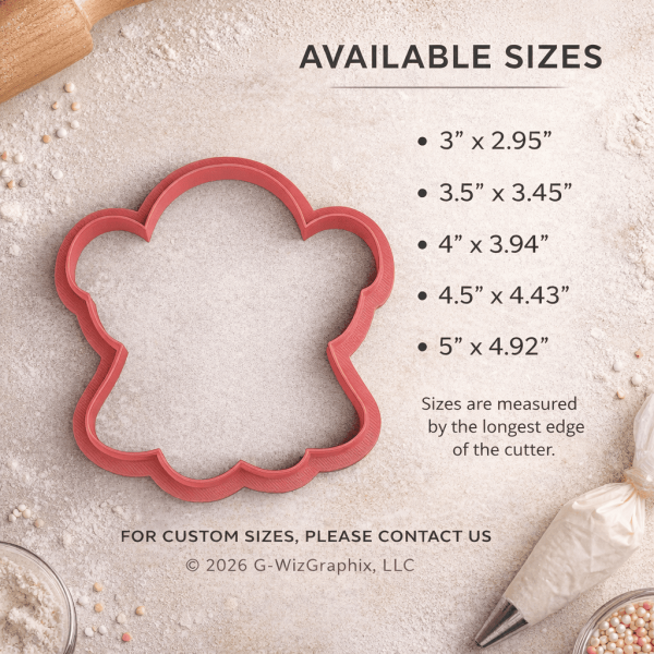 Alternative view of Spooky Ghost Cookie Cutter for Halloween