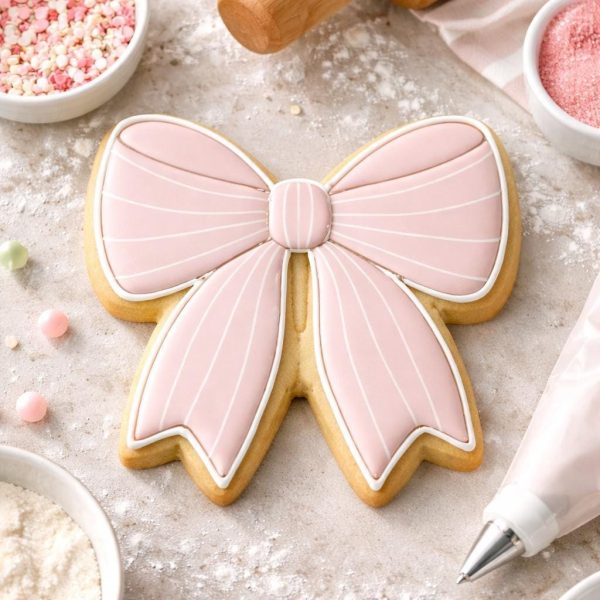 Bow Cookie Cutter – Wedding - Holidays - Baby Shower Cookies, 3D Printed - Image 3