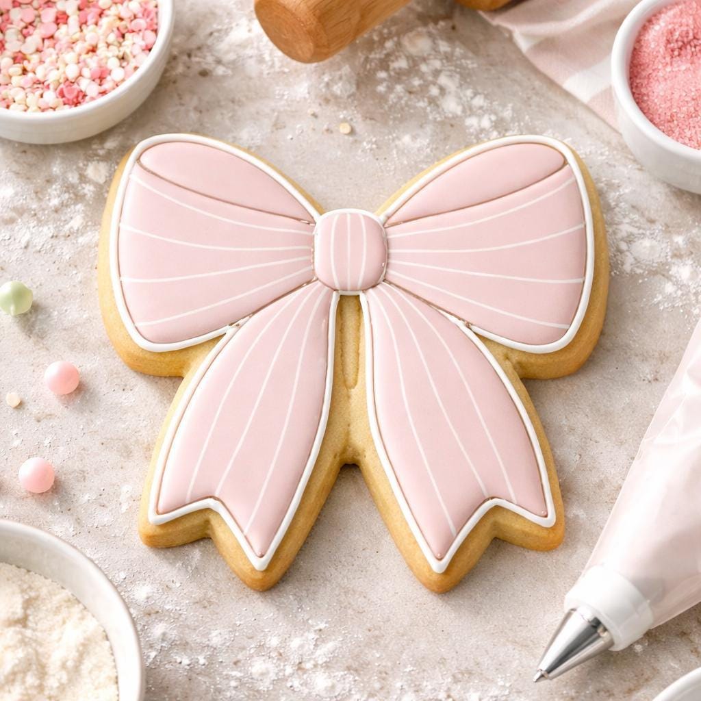 Bow Cookie Cutter – Wedding - Holidays - Baby Shower Cookies, 3D Printed - Image 3