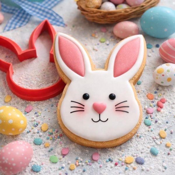 Easter Bunny Cookie Cutter – Easter Holiday, 3D Printed
