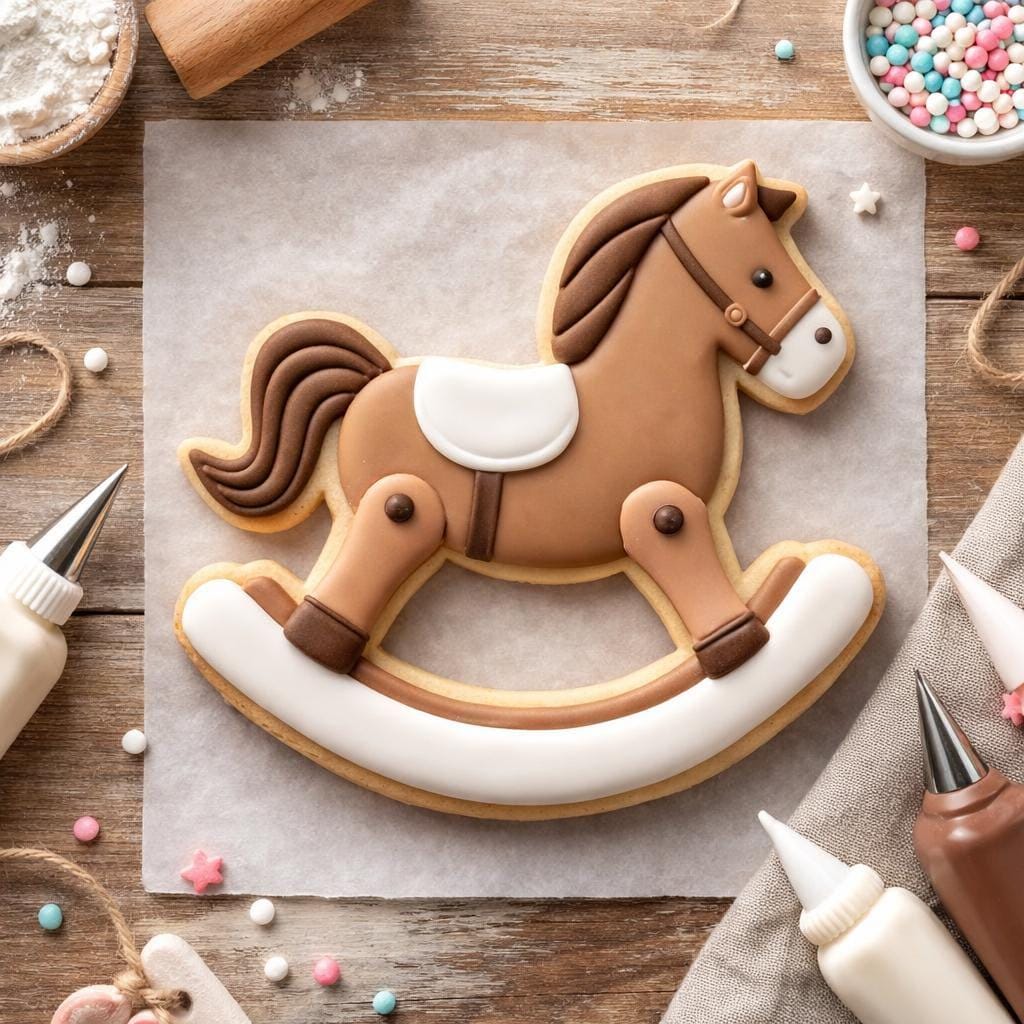 Rocking Horse Cookie Cutter – 3D Printed