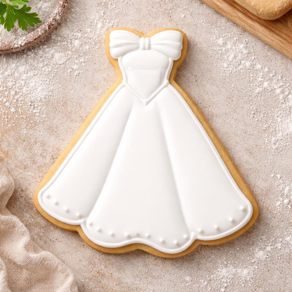 Wedding Dress Cookie Cutter – 3D Printed - Image 2
