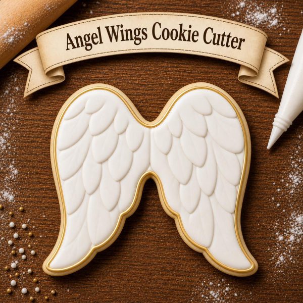 Angel Wings Cookie Cutter - 3D Printed