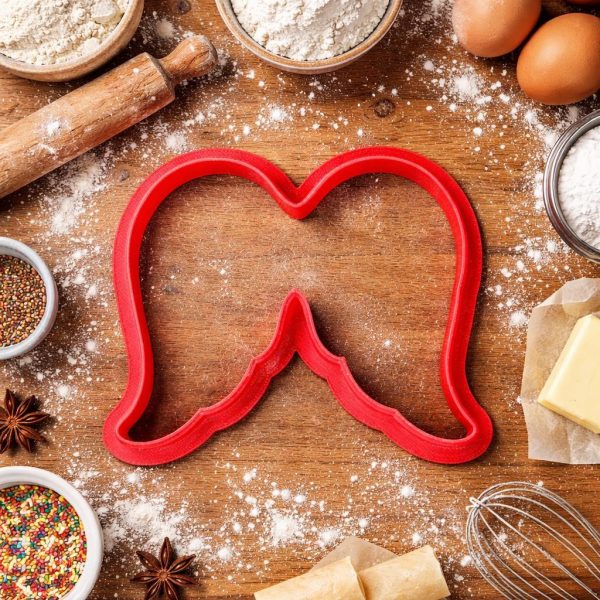 Angel Wings Cookie Cutter - 3D Printed - Image 3