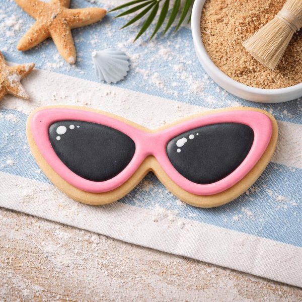 Cat Eye Sunglasses Cookie Cutter - 3D Printed