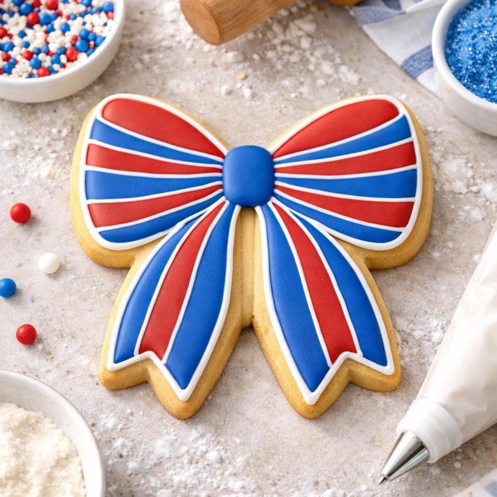 Bow Cookie Cutter – Wedding - Holidays - Baby Shower Cookies, 3D Printed - Image 4