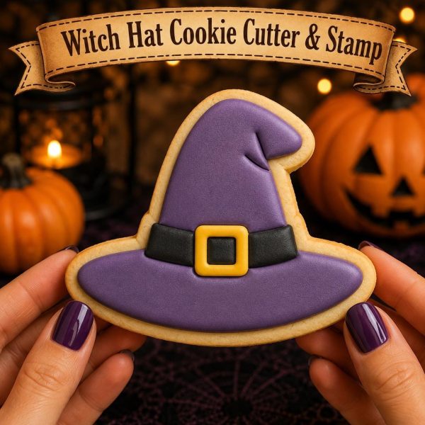 Witch's Hat Cookie Cutter – 3D Printed
