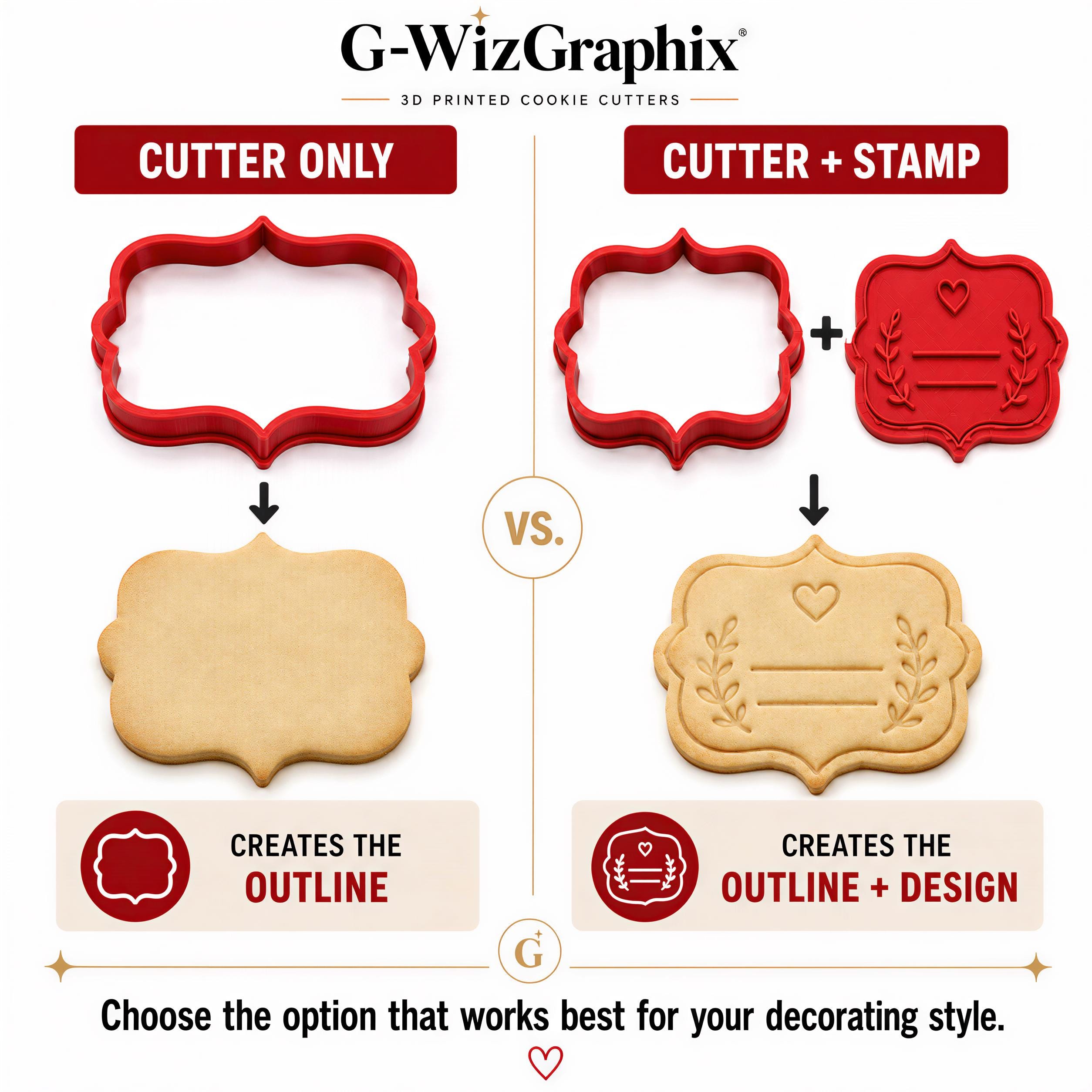 Graduation 2027 Cookie Cutter & Stamp, Class of 2027 Cookie Cutter, Graduation Cap Cookie Stamp, Senior 2027 Cookie Embosser - Image 3